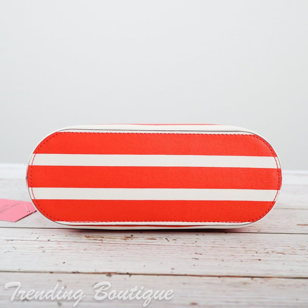 NWT Kate Spade Spencer Stripe Small Dome Crossbody - Picture 11 of 12